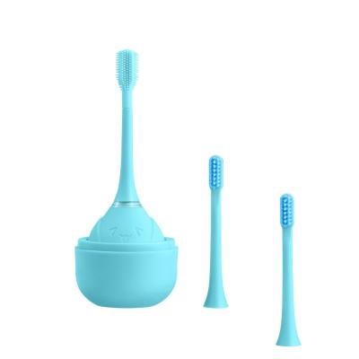 中国 OEM Rechargeable 360 Degree Cleaning Teeth Ultrasonic Silicone Waterproof Electric Toothbrush 販売のため