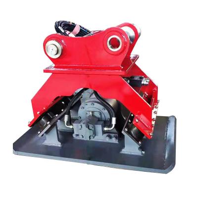 China Heavy Hydraulic Excavator Hydraulic Digger Plate Vibration Waste Excavator 1-10 Ton Rammer Compactor Plate for sale