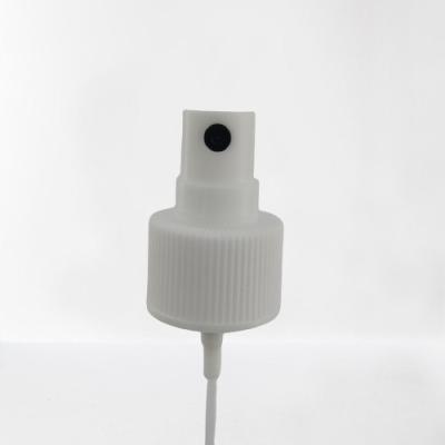 China Plastic Pump Head Nozzle High Flow Black Fine Mist Sprayer for Cosmetic Containers for sale