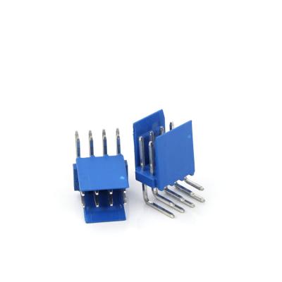 China PCB Custom 2.54 mm Pitch Double Row Wafer Dip Type Wafer Connectors With 4 Pin / 7 Pin / 8 / 9PIN / 10PIN PIN In Right Angle Dip Type for sale