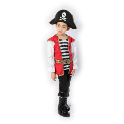 China Pirate Halloween Pirate Cosplay Costumes For Boy Kids for sale