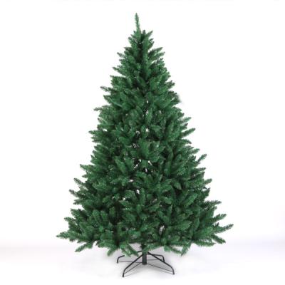 China Factory Price 7.5ft Large PVC Luxury Artificial Home Christmas Decoration Spruce Festival Decoration Tree For Decor 2020 for sale