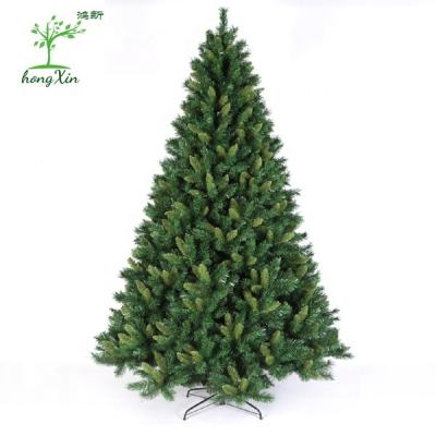 China 2020 Classic Factory Price Large Full 6ft/7ft/8ft Luxury PVC Christmas Decoration Artificial Tree for sale