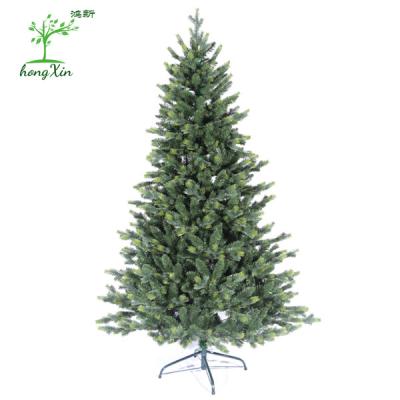 China Domestic Factory Price 8ft Modern Festival Decoration PVC and PE Mixed Artificial Christmas Tree for Home Decor for sale