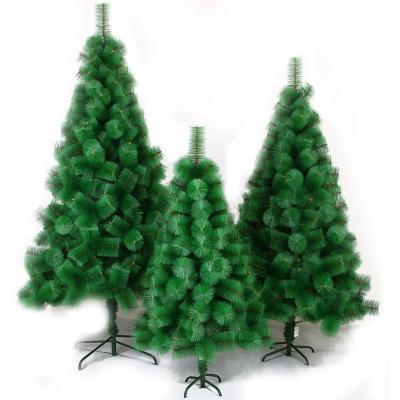 China Festival Decoration Factory Price 5ft/6ft/7ft Home Artificial Pine Needle Christmas Tree for sale