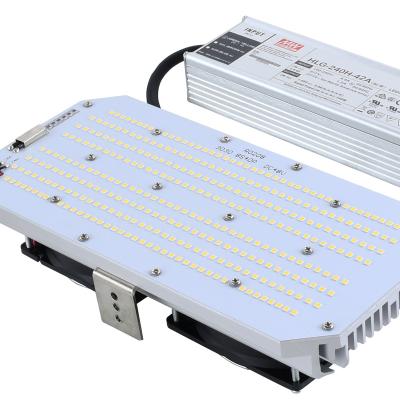 China ETL DLC Theme Park Listed 200W LED Parking Lot Retrofit Kits 5 Years Warranty Replaces 5000K Light Fixtures for sale