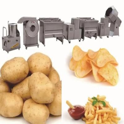 China Vegetable Processing Plant Potato Chips Making Machine Potato Chips Fryer Machine Factory Price for sale