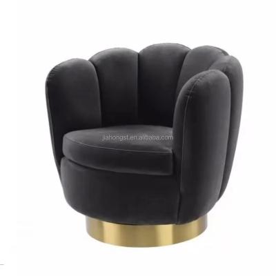 China Bling Gold Lifestyle Sofa Chair Contemporary Living Room Accent Chair Gold Velvet Bling Luxury Chair for sale