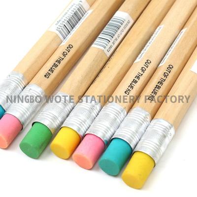 China Promotional Customized Wood Color Natural Stylus Ballpoint Pencil Shape Ballpoint Pen Logo Quality Wooden Color Hot Sales Office Holder Eco for sale