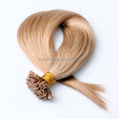 China European and American style 100% Natural  u tip hair extensions human hair u tip hair extensions for sale