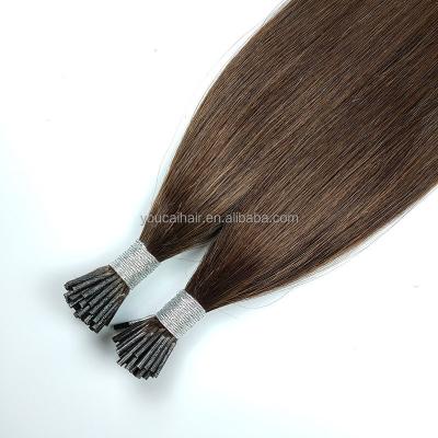 China European and American style 2023 Factory i tip hair extensions wholesale virgin raw i tip hair extensions for sale