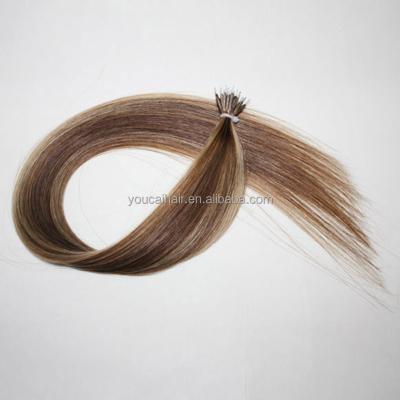 China European and American style 2023 direct sales nano ring human hair extensions nano ring  nano ring hair extension for sale