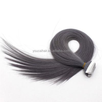 China European and American style 100% Natural Human Hair  hair extension tape tabs hair extensions tape for sale