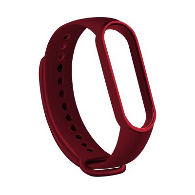 China IP68 Waterproof For Xiaomi MI Band 5 Bracelet Smart Silicone Wrist Band Material Ordinary Style for sale