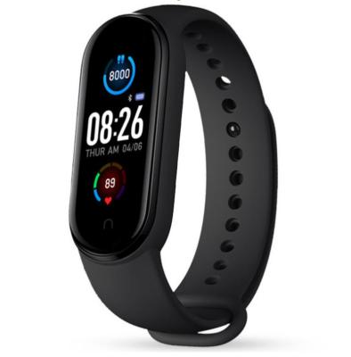 China MP3 playback 2021 new smart watch band for MI band 5 reloj inteligente fitness tracker M5 smart player band for sale