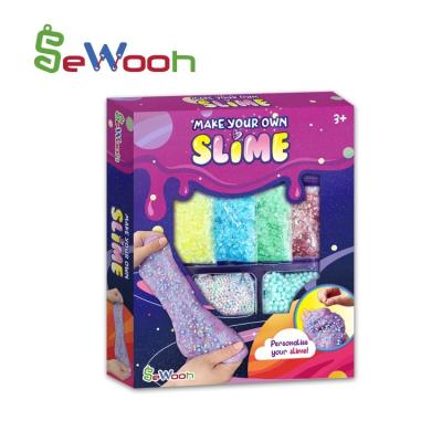 China DIY Play SeWooh Mud Making Kit Stress Relief Non-Sticky Toys Best Toys Gifts For Boys Girls for sale