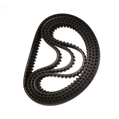 China Widely Used High Quality Long Annular Black Chloroprene Rubber Timing Belt Pulleys for sale