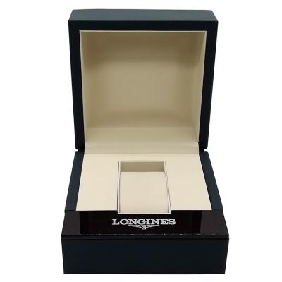 China Small Recycled Materials Wooden Watch Packaging Box With Custom Logo for sale