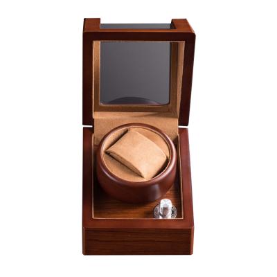 China Recycled Materials ODM Wooden Simple Watch Winder Case For Mechanical Watch for sale