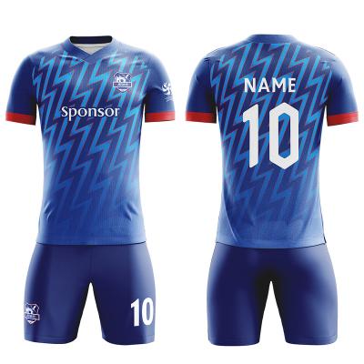 China Best Soccer Suit Mens Training Uniform Soccer Jersey Sets With Sock for sale