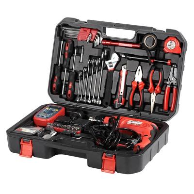 China 72pcs mechanic Electric power drill tools set for mechanic and household repair for sale