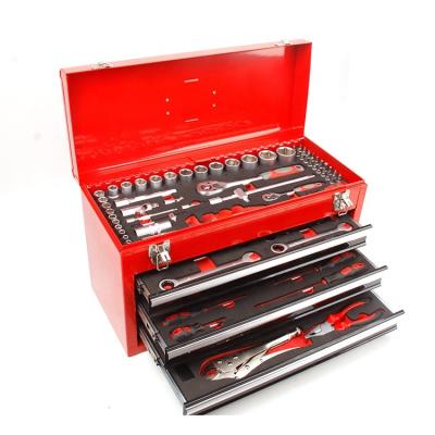 China high quality industrial storage tool cabinet with 4 drawers screwdriver socket wrench set for sale