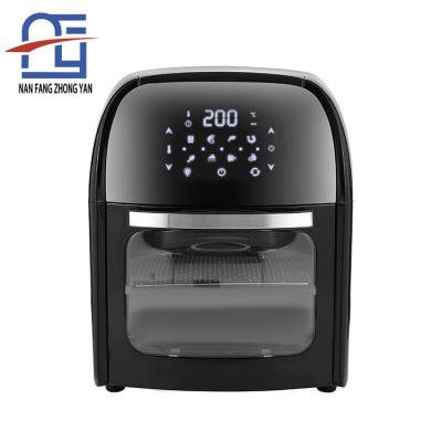 China Hotel 12L Air Fryer Oven 12 in 1 Digital Air Fryers Visible Cooking Window Combo Air fryer Cooker with 5 Accessaries for sale