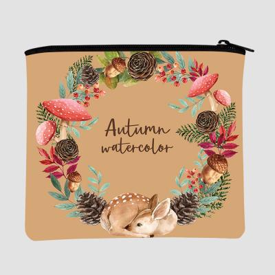 China Autumn factory custom wholesale waterproof money clip purse ladies card holder sublimation wallet for sale