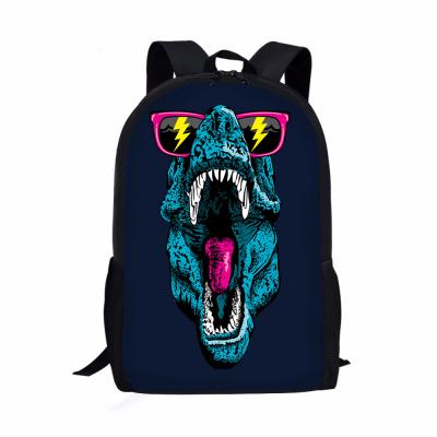 China Waterproof Custom Design Logo Dinosaur Basketball Hydration Backpack Wholesale School Bag for sale