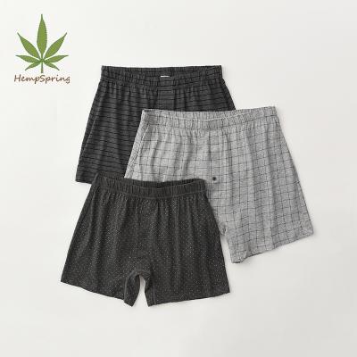 China Breathable 100% Hemp Shorts/Organic Cotton Underwear Men's Boxers Hemp Briefs Hemp Hipster Briefs Briefs for sale