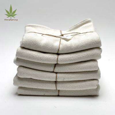 China HempSpring Sustainable Organic Hemp Hand Towel Cotton Towels Sustainable Knit Hemp Terry Hand Towel for sale