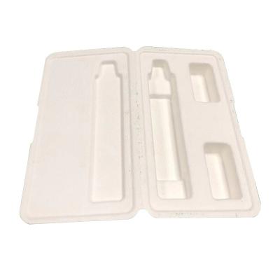 China Recycled Recycled Electronic Inner Tray For Skincare Biodegradable And Wet Press Molded Pulp Packaging Eco-friendly Packaging for sale