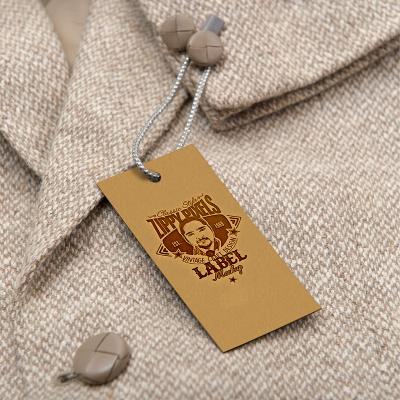 China Viable Custom Logo Clothing Tag Factory Direct Label Garment Paper Labels Swing Product for sale