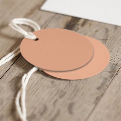 China Sustainable Luxury Custom Printing Swing Logo Garment Hang Tags Clothing Tags For Garment for sale