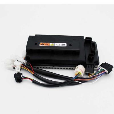 China DC 12v 24v 36v 48v brushed dc motor controller ev motor controller hub electric motor with built-in controller Em 50s for sale