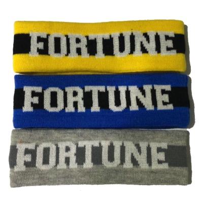 China Custom Made European and American Style Fashion Ski Acrylic Jacquard Womens Mens Knitted Headband for sale