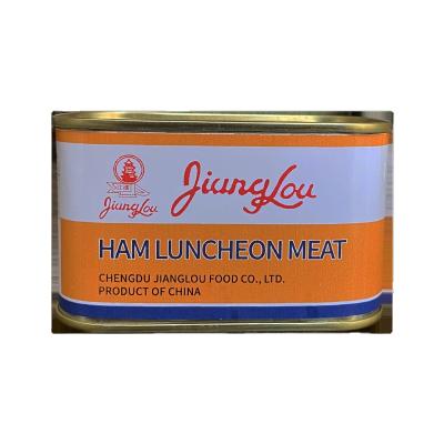 China No Artificial Colors RTS Sample Boxed Pork Ham Luncheon Meat Convenient 200g Food for sale