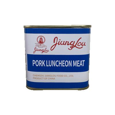 China No Colors Boxed Food 340g Easy Open Pork Artificial Luncheon Meat By Custom Order Wholesale High Quality From China Supplier for sale