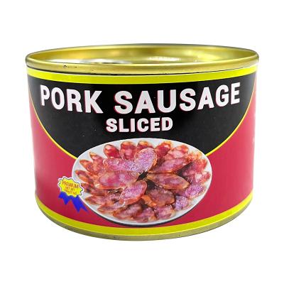 China No small white pork sausage wholesale boxed artificial pork sausage halal colors boxed in brine for sale