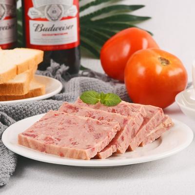 China Custom Picture Canned Canned Holiday Pork Ham Luncheon Meat 1588g*12 Large Capacity Long Storage Span for sale