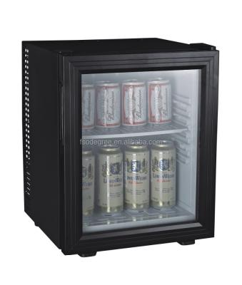 China SC-35SA THERMOELECTRIC Glass Door Mini Bar Fridge, Hotel Mini Fridge, Compact Thermoelectric Mini Mini Fridges for sale