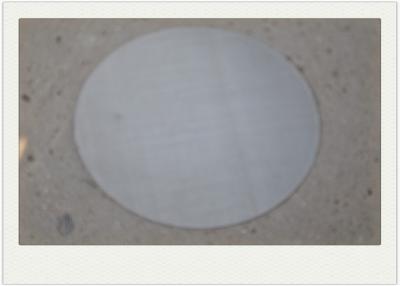 China Round SS Sintered Wire Mesh Filter With Round Filter Disc 2-2300 Mesh / Inch for sale