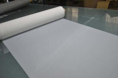 China 100% Polyester Mesh Screen Fabric With High Dimensional Accuracy , Low Elongation for sale