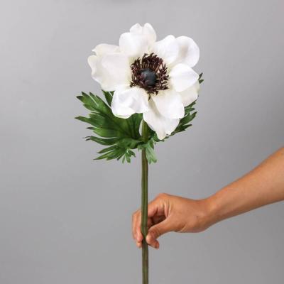 China Home Hotel Hotel Home Flowers Home Decoration Artificial Giant Pulsatilla Flower For Wedding Decor for sale