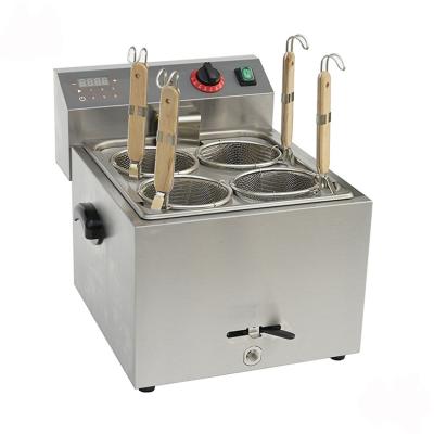 China Stainless steel Countertop Commercial Electric Pasta Noddle Boiler Cooker for sale