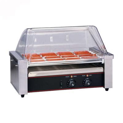 China Hotels 7 Rollers Hot Dog Grill Sausage Grill Machine RG-07S for sale