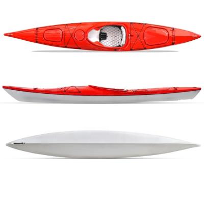 China Acrylic And ABS Customized Traveling Ocean Kayak For Sale Cheap ABS Thermoformed Packing Sit In Plastic Canoe Fishing Kayak With Pedal Sea Kayak for sale