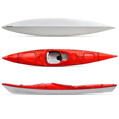 China Acrylic and ABS new kayak designs plastic racing kayak for sale sit in sea kayak for sale