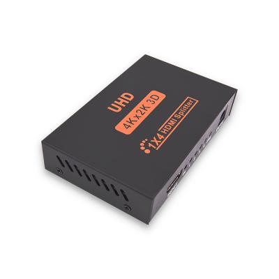 China Factory HDMI 1x4 4Kx2K Splitter Compatible with Xbox PS3/4 Roku Blu-Ray Player HDTV HDMI Splitter 1 in 4 WD-AY48 for sale