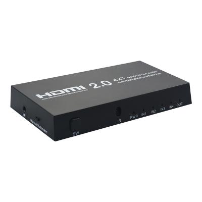 China 3D 4K/60fs hdmi 4k auto switcher with audio support SPDIF R/L optical analog audio ARC output YUV 4:4:4 HDR 138x 670x 21 mm for sale